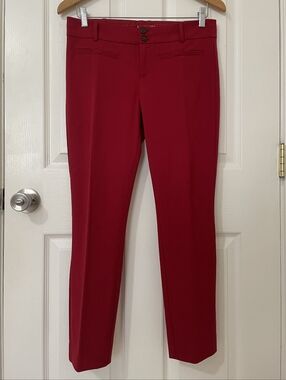 Anthropologie Scarlet Slim Trousers Size 6